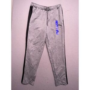 Puma Training Pant Jersey Gray Black Large Mens